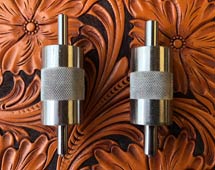 Stainless Barry King - 2-Piece Petal Lifter/Undercut Beveler Set (Leather Tools)